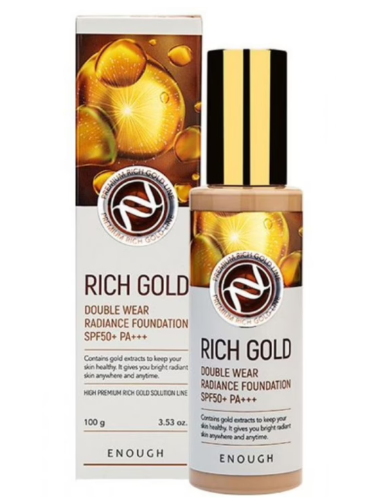 Тональный крем "Enough" с коллоидным золотом Rich Gold 13 тон SPF 50 Оригинал