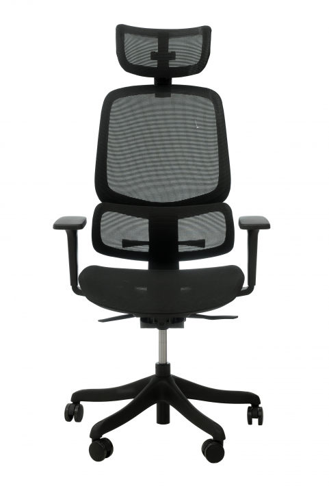 Кресло SPARX Shape Plus Black (A108-QW) (Mesh , черный) (УПАКОВКА ПО 2 шт. В 1 КОРОБКЕ)