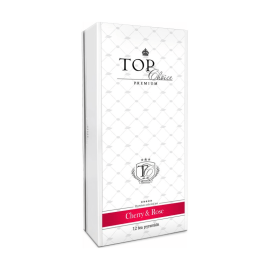 Чай черный Top Choice Premium Cherry Rose Вишня роза 2уп.*12пир.