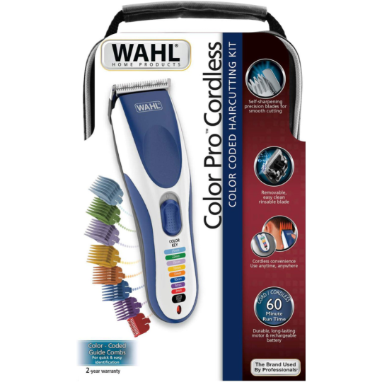 Машинка для стрижки «Wahl» Color Pro Cordless, 9649-016