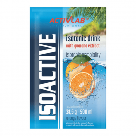 Изо­то­ник ActivLab ISOACTIVE с экс­трак­том гу­а­ра­ны 31 г х 20 па­ке­ти­ков Апель­син