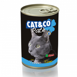 Корм для котов Adragna Cat&Co  паштет из тунца 400гр *6 шт