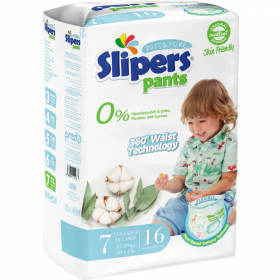 Под­гуз­ни­ки-тру­си­ки дет­ские «Slipers» размер XXXL, 11-29 кг, 16 шт
