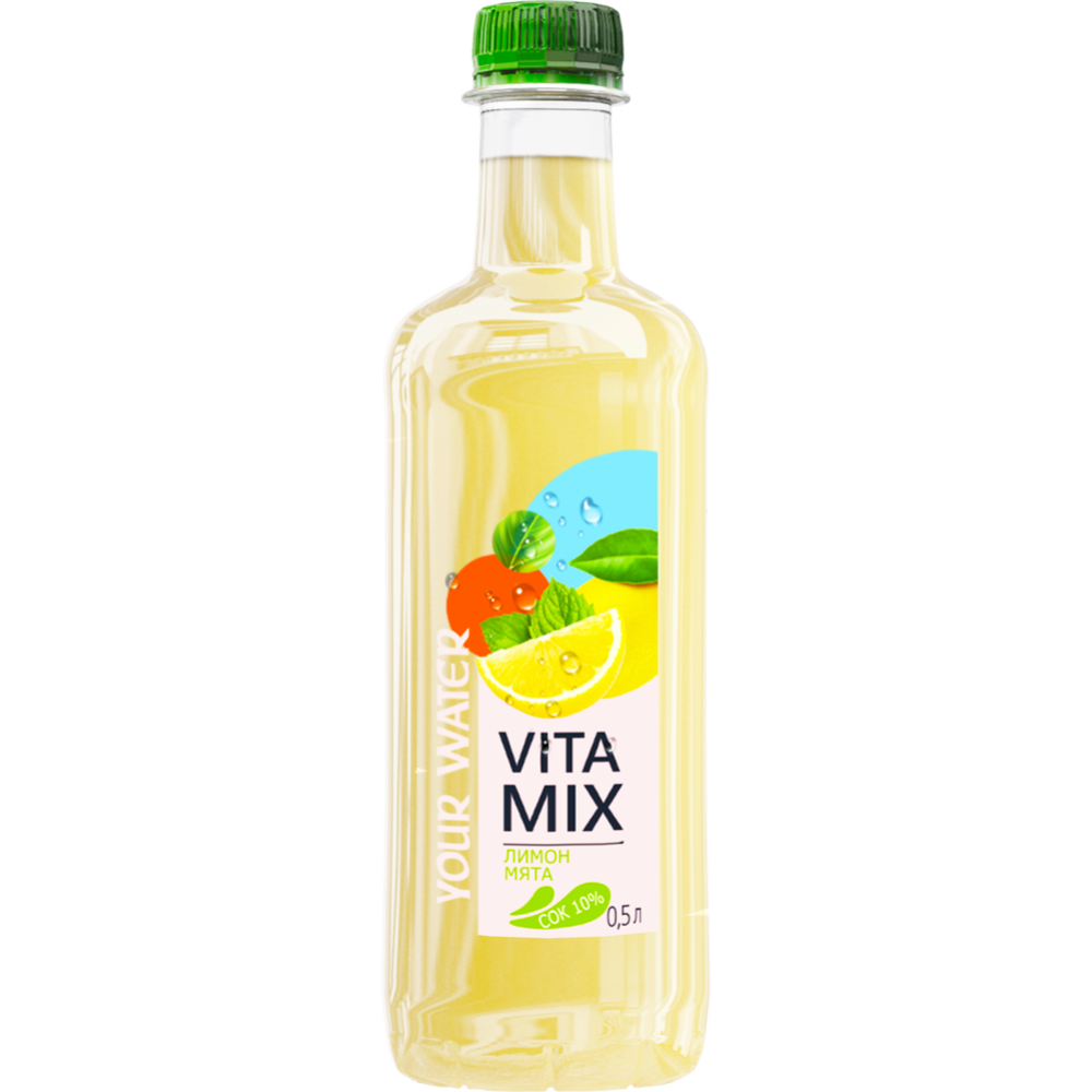 Напиток сокосодержащий негазированный «Darida» VitaMix, лимон-мята, 0.5 л #0