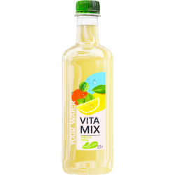На­пи­ток со­ко­со­дер­жа­щий нега­зи­ро­ван­ный «Darida» VitaMix, лимон-мята, 0.5 л