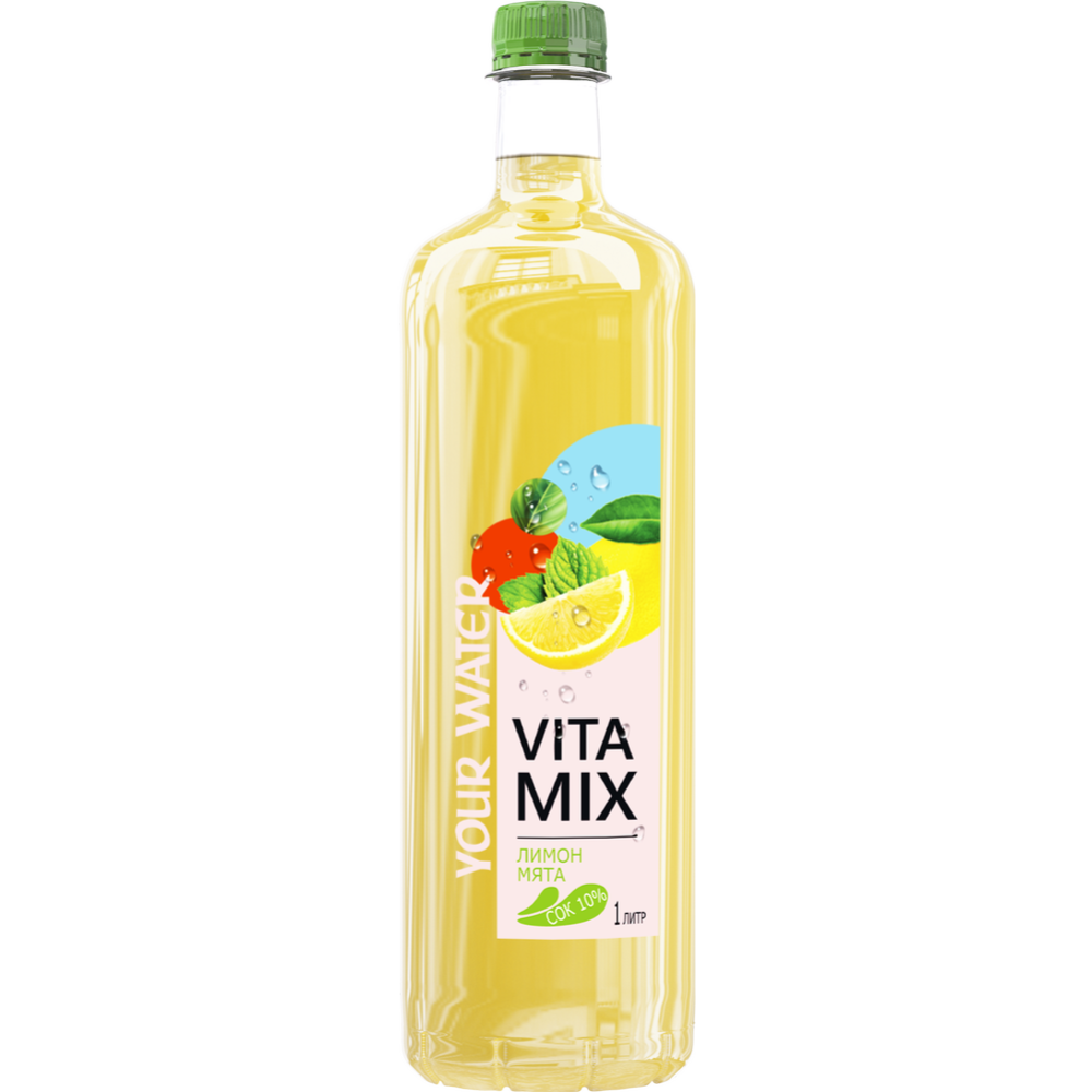 Напиток сокосодержащий негазированный «Darida» VitaMix, лимон-мята, 1 л #0