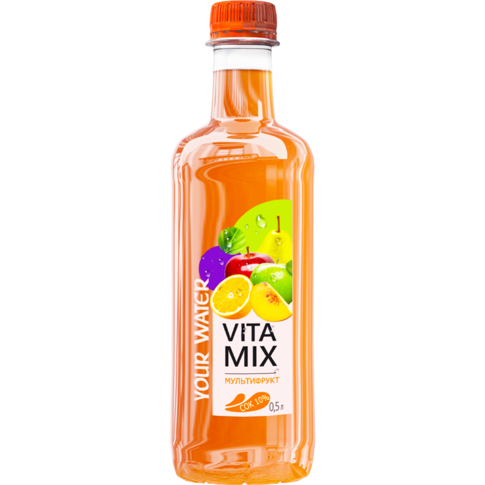 Напиток сокосодержащий негазированный «Darida» VitaMix, мультифрукт, 0.5 л