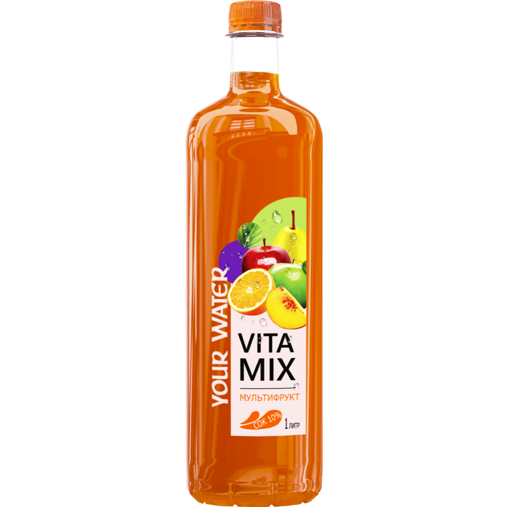 На­пи­ток со­ко­со­дер­жа­щий нега­зи­ро­ван­ный «Darida» VitaMix, муль­ти­фрукт, 1 л