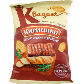 Сухарики «Кириешки» со вкусом аргентинских ребрышек, 50 г