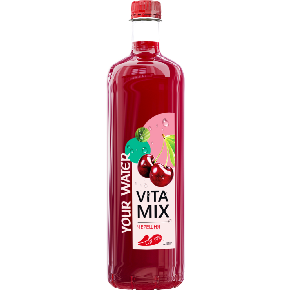 На­пи­ток со­ко­со­дер­жа­щий нега­зи­ро­ван­ный «Darida» VitaMix, че­реш­ня, 1 л