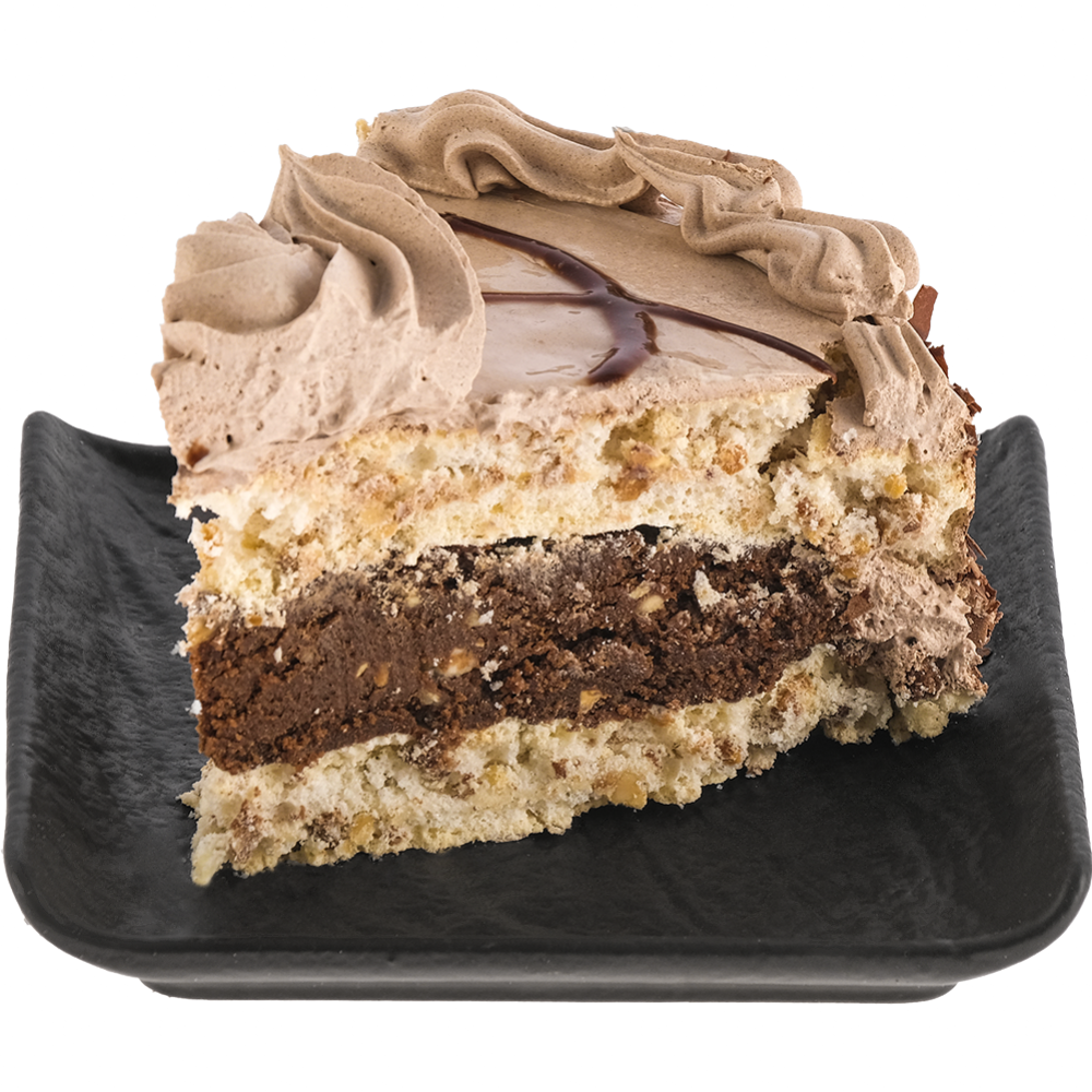 Торт воздушно-ореховый «Шоколадная фантазия» замороженный, 1 кг #1