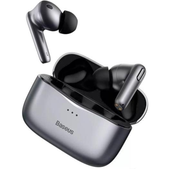 Наушники «Baseus» SIMU ANC True Wireless Earphones S2 Gray, NGS2-0G