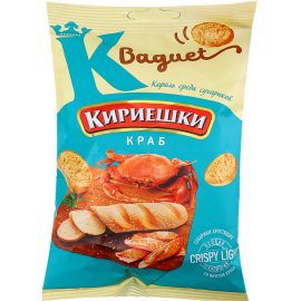 Сухарики «Кириешки» Baguet, краб, 60 г