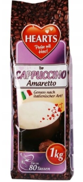 Ка­пу­чи­но со вкусом Амаретто Hearts Amaretto, 1 кг (80 порций)