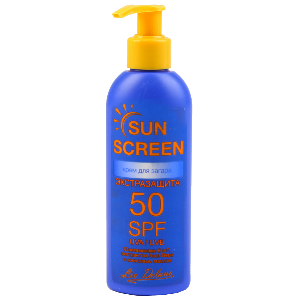 Крем для загара «Sun Screen» SPF 50, 190 г