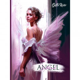 Скетч­бук «Проф-Пресс» Gatto Rosso. Angel Sketchbook. Angel in Purple, 128 стра­ниц