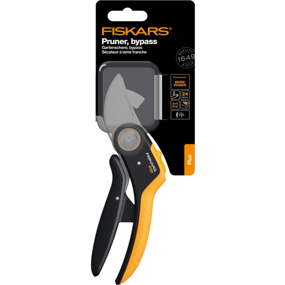 Секатор «Fiskars» Plus PowerLever P721, 1057170