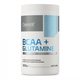 Аминокислота БЦАА + Глютамин OstroVit BCAA + Glutamine 500 г
