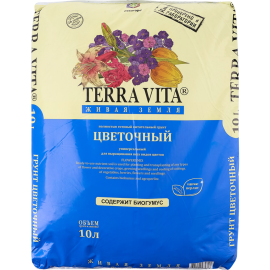 Земля «Terra Vita» цветочная, 10 л