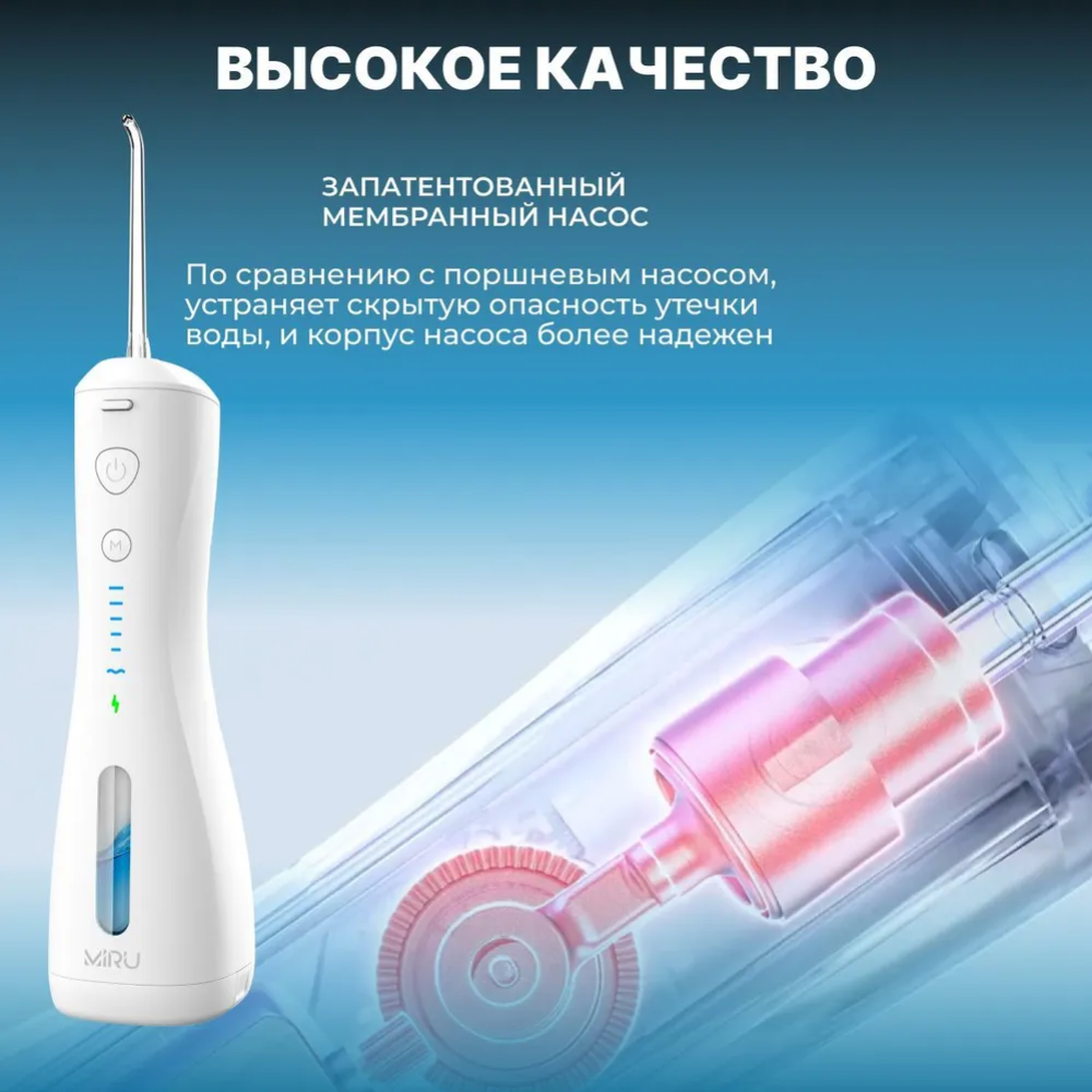 Ирригатор «Miru» BIP-005, белый