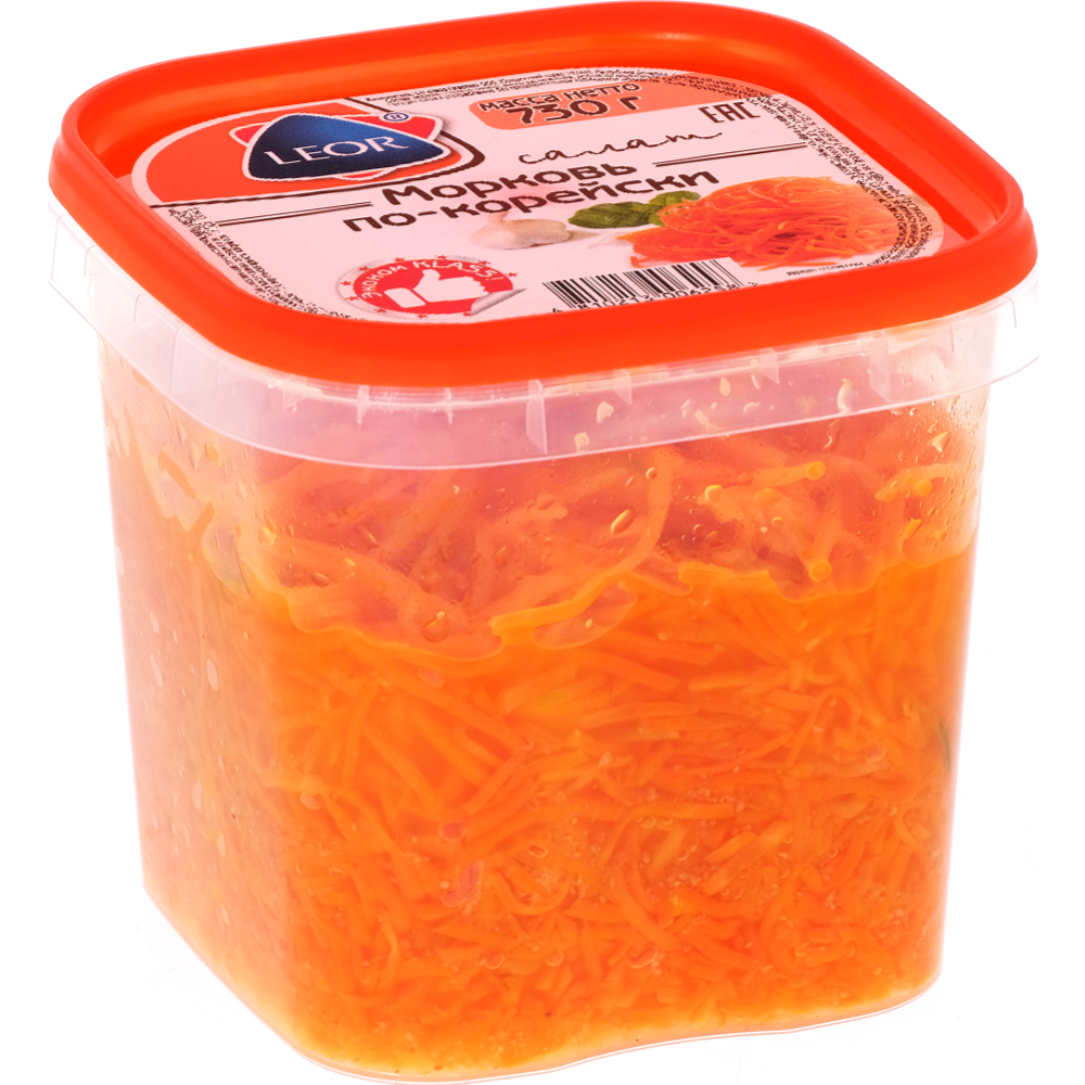 Салат «Leor» Морковь по-корейски, 730 г #0