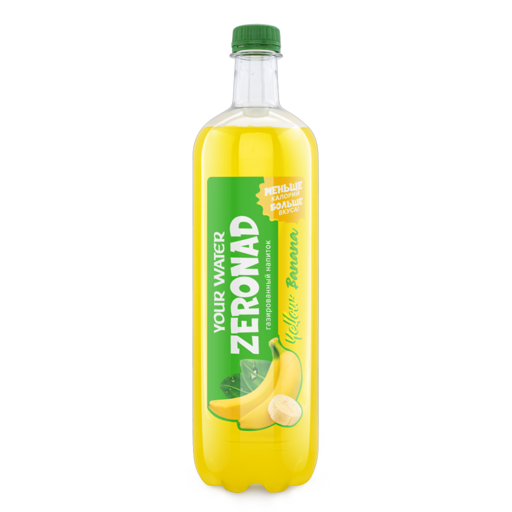 Напиток газированный «Zeronad» с ароматом банана, 1 л #0