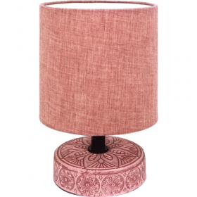 На­столь­ный све­тиль­ник «Лю­чи­я» Лима (455), темно-ро­зо­вый