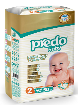 Подгузники Predo baby № 2 mini (3-6 кг) 50шт