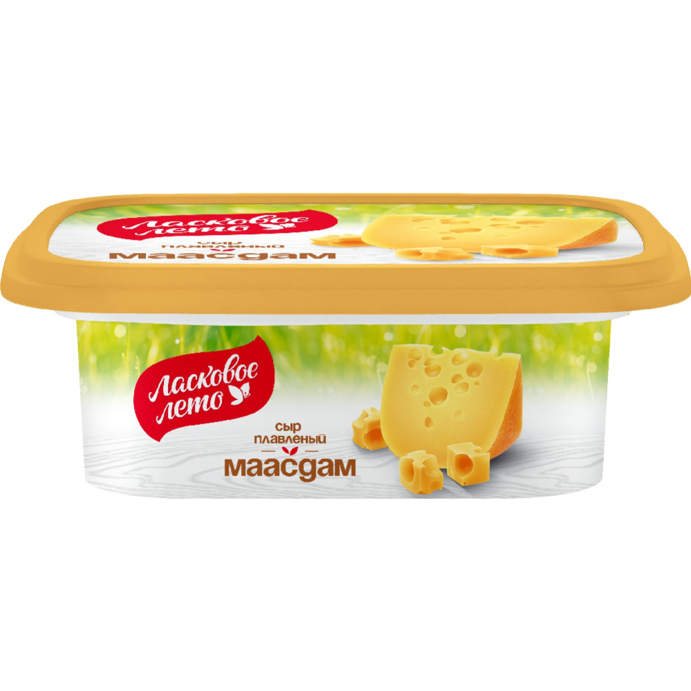 Сыр плавленый «Ласковое лето» вкус и аромат сыра Маасдам, 45%, 170 г #0