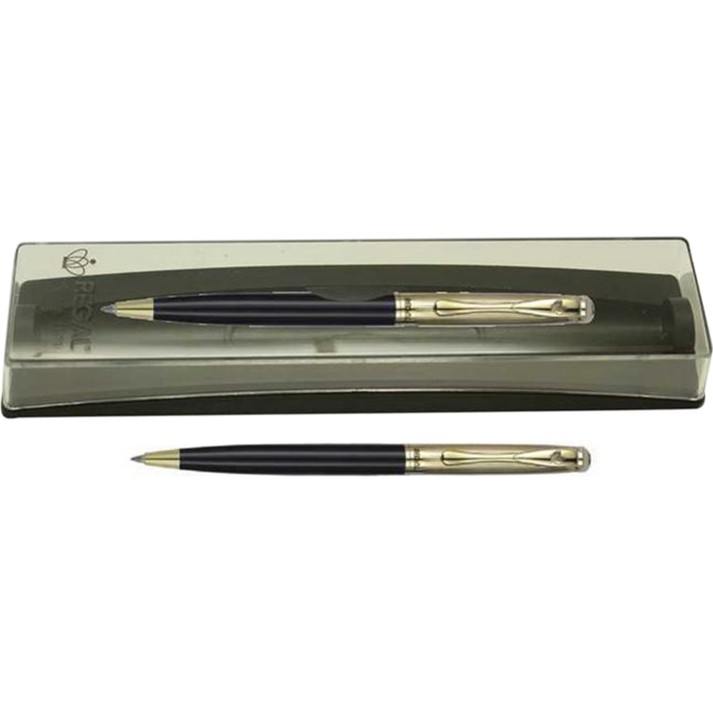 Ручка шариковая «Regal» Edward, черный/золотой, РВ10-122-919B