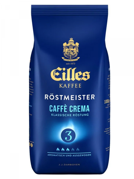 Кофе в зернах "Eilles" RÖSTMEISTER Caffé Crema, 1 кг