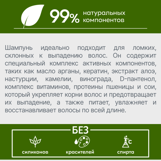 Набор BIOVI Trichology: Шампунь укрепляющий против выпадения волос 250 мл + Лосьон укрепляющий против выпадения волос 200 мл