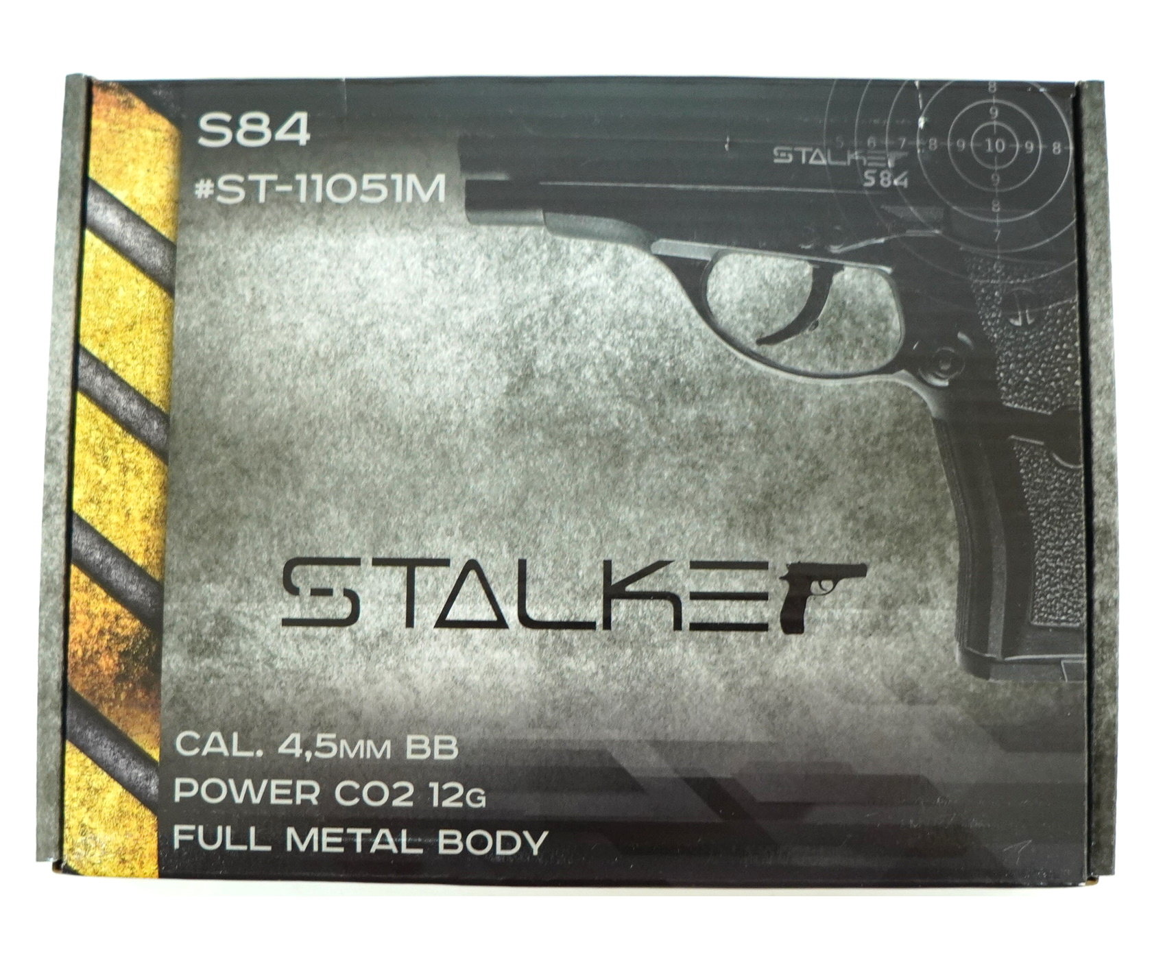 Пистолет пневматический Stalker S84 (Beretta), (до 3 дж, металл), кал. 4,5 мм