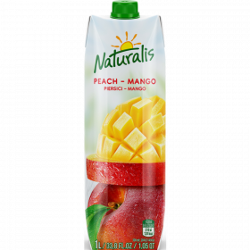 Сроч­ный товар! На­пи­ток с до­бав­ле­ни­ем сока «Naturalist» персик-манго, 1 л