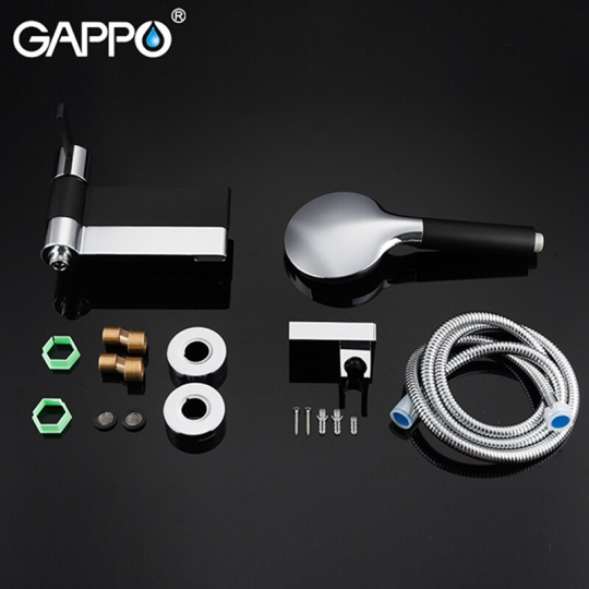 Смеситель для ванны Gappo G3281 Черный