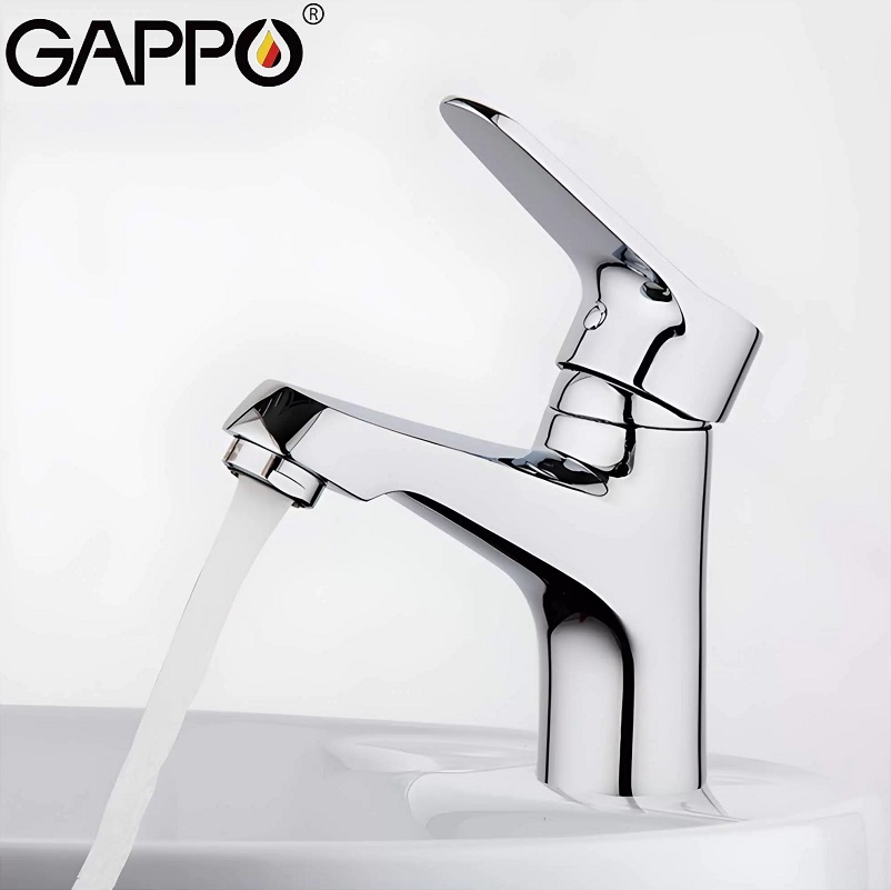 Смеситель для раковины Gappo G1036 Хром