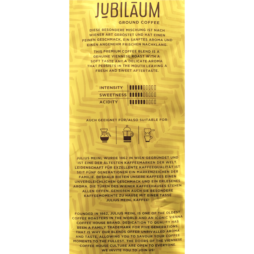 Кофе молотый «Julius Meinl» Jubilaum, 250 г #3