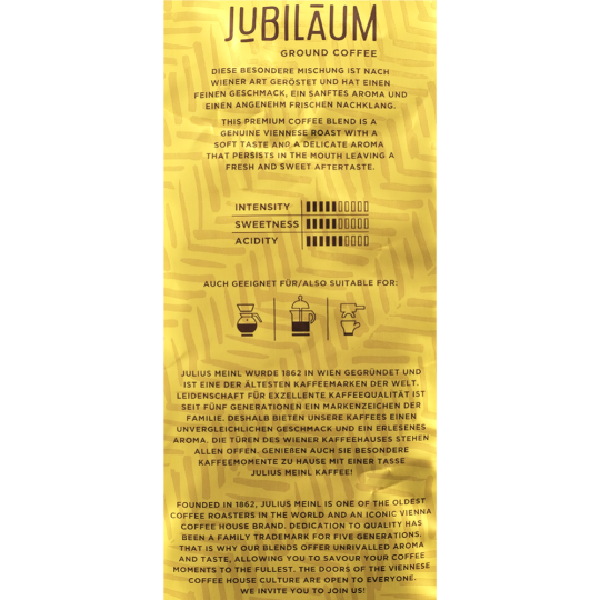 Кофе молотый «Julius Meinl» Jubilaum, 250 г