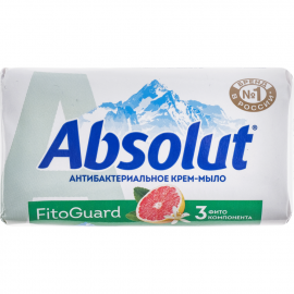 Мыло туалетное «Absolut» Deo, 6160, грейпфрут и бергамот, 90 г