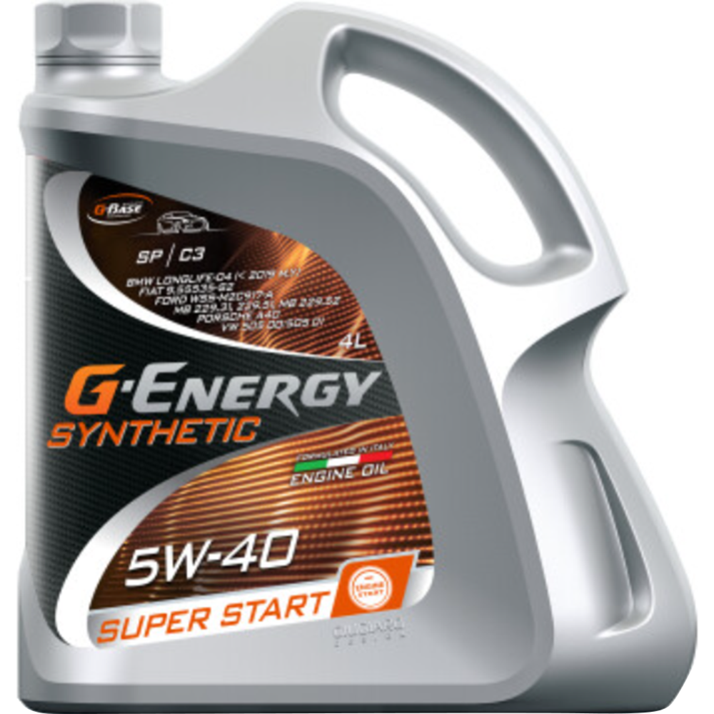 Моторное масло «G-Energy» Synthetic Super Start SAE 5W-40, 253140239, 4 л