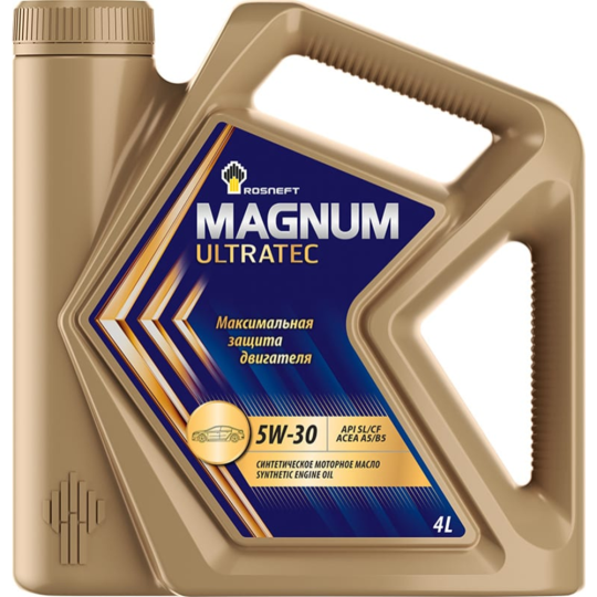 Масло моторное «Роснефть» Magnum Ultratec 5W-30, 40815342, 4 л