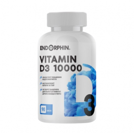 Витамины ENDORPHIN VITAMIN D3 10000 90 капсул