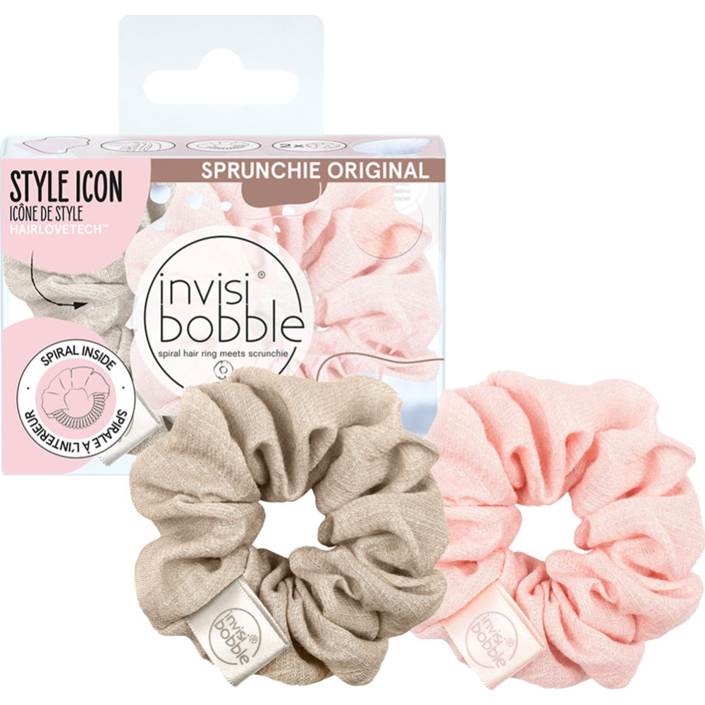 Набор резинок для волос «Invisibobble» Sprunchie Nordic Breeze Go With The Floe, 2 шт