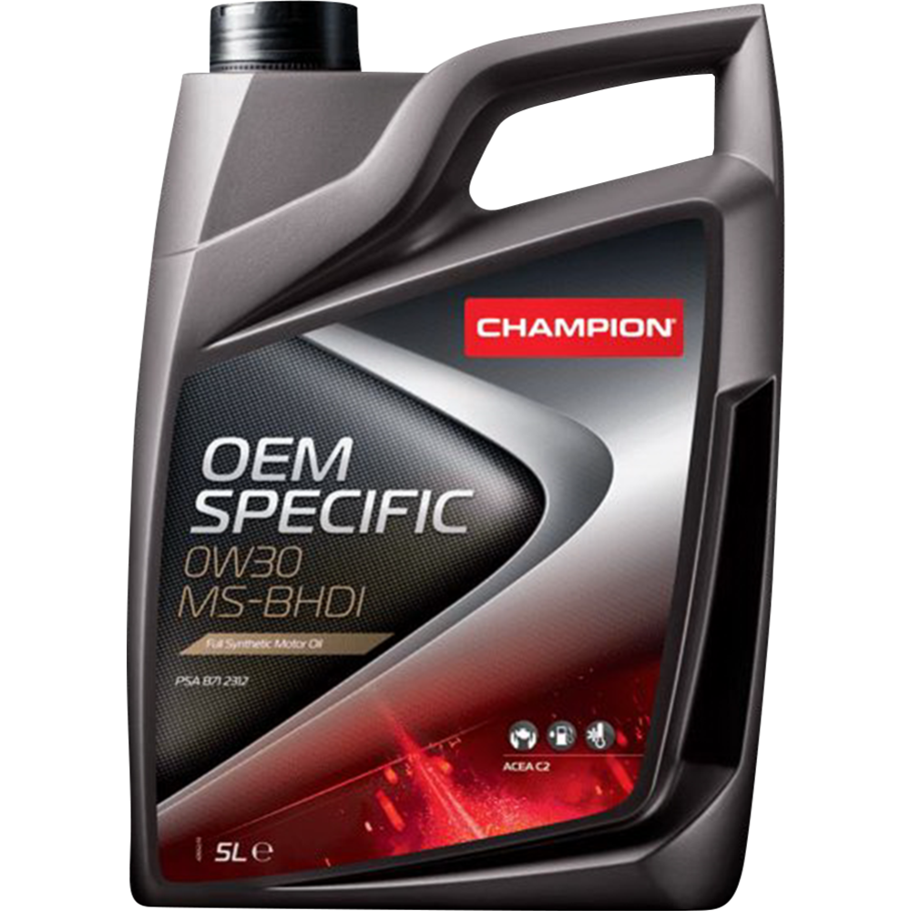 Моторное масло «Champion» OEM Specific 0W30 MS-BHDI, 8222160, 5 л