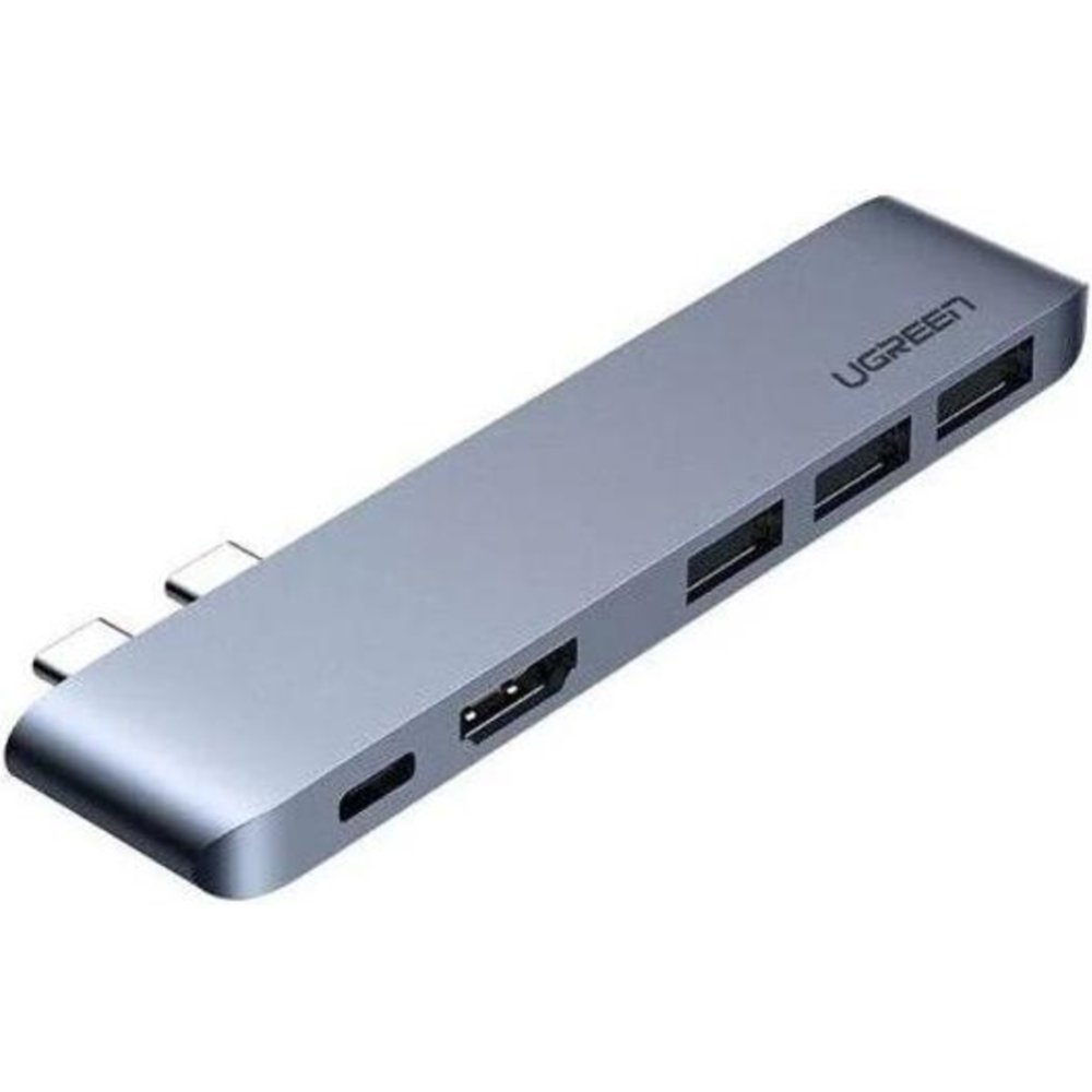 USB-хаб «Ugreen» CM251, Space Gray, 60559