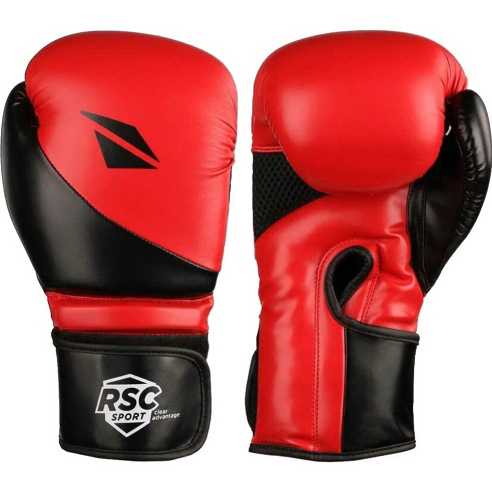 Перчатки для бокса «RSC» Pu Flex Bf BX 023, размер 8, красный/черный