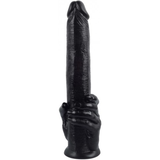 Черный фаллос X-Men Magic Hand Dildo 36 см