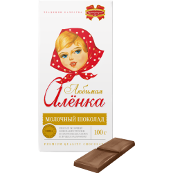 Шо­ко­лад «Комму­нар­ка» Лю­би­мая Аленка, мо­лоч­ный, 100 г