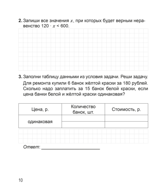 Математика. 4 класс. Тетрадь для закрепления знаний. Школьная программа (2024) В. В. Панина, "Сэр-Вит"