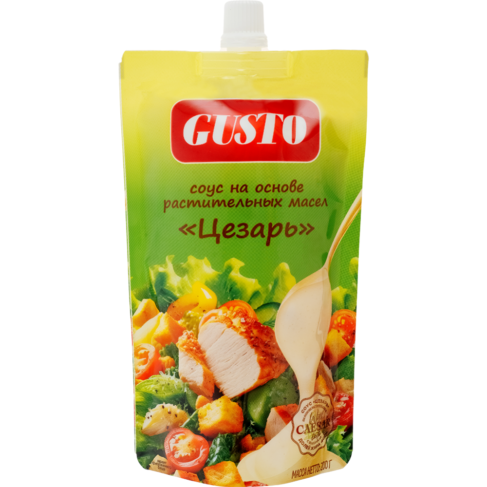 Соус «Gusto» Цезарь, 40%, 200 г #0